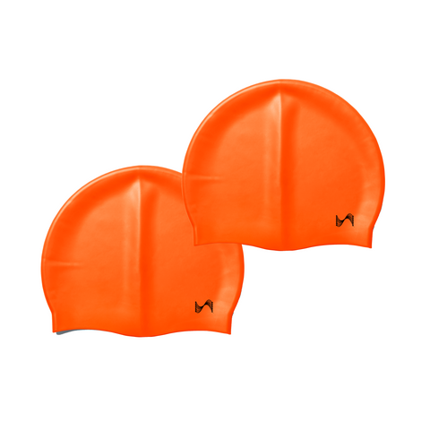 HI Supreme HI-Viz Swim Cap (2-Pack)