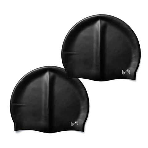 HI Supreme HI-Viz Swim Cap (2-Pack)