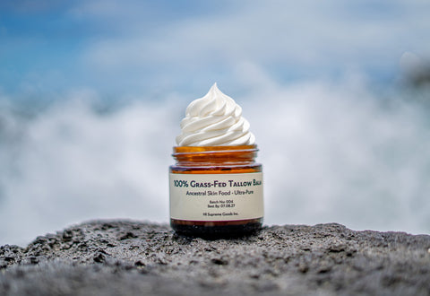 100% American Grass-Fed Beef Tallow | Moo'ana OceanCream