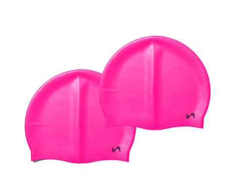 HI Supreme HI-Viz Swim Cap (2-Pack)